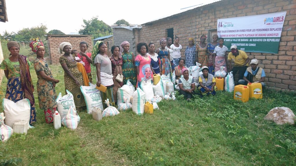 Projet d’Aide d’urgence en vivres pour les déplacés de guerre de moyens et hauts plateaux de BIBOKOBOKO se trouvant à BARAKA ville et MALINDE dans le secteur de Mutambala en territoire de Fizi, au Sud-Kivu en République Démocratique du Congo.